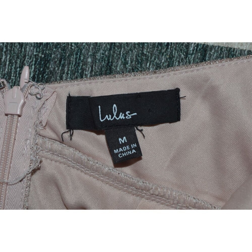 Lulus Especially Stunning Blush Pink Sparkly Pleated Maxi Prom Dress Size Medium - Picture 7 of 12